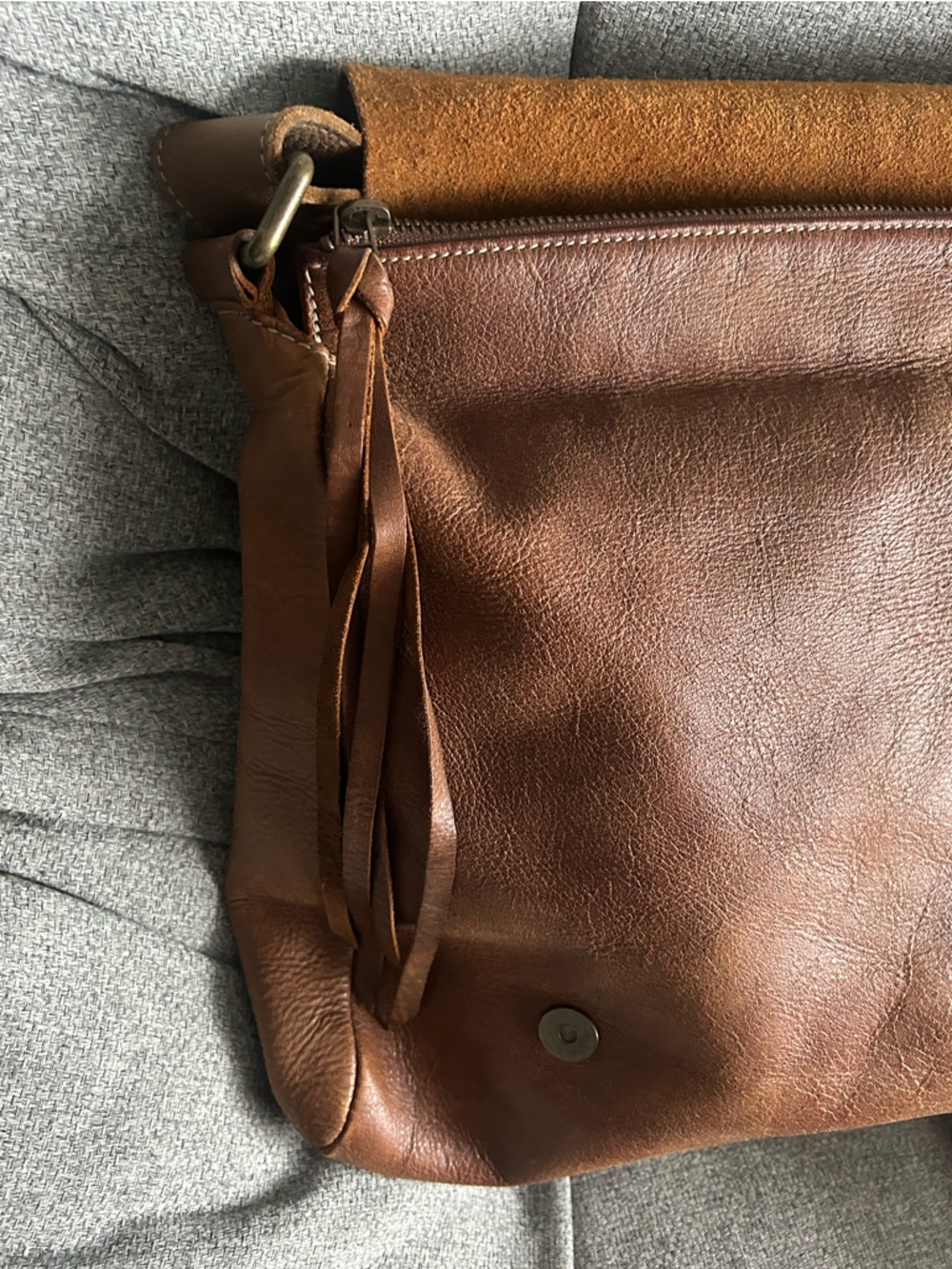 Roots Tribe Satchel Bag ~Vintage - Picture 5 of 16
